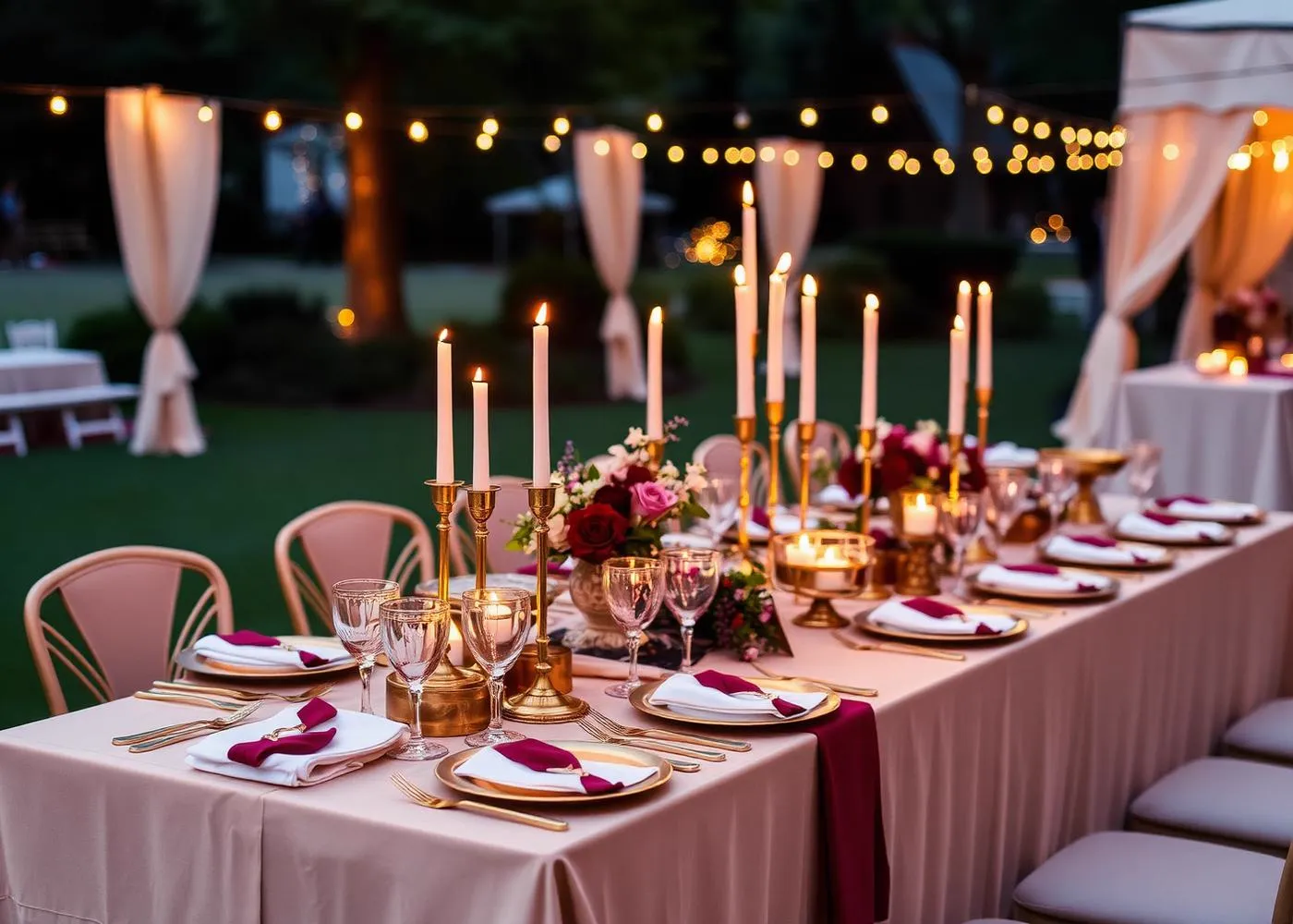 VIP gala under the stars